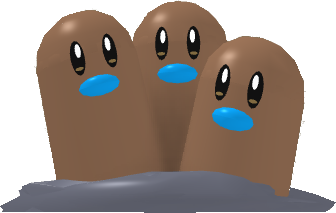 Dugtrio Pokemon Fighters Ex Wikia Fandom - diglett roblox catalog