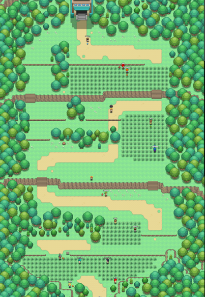 pokemon sweet version route 1