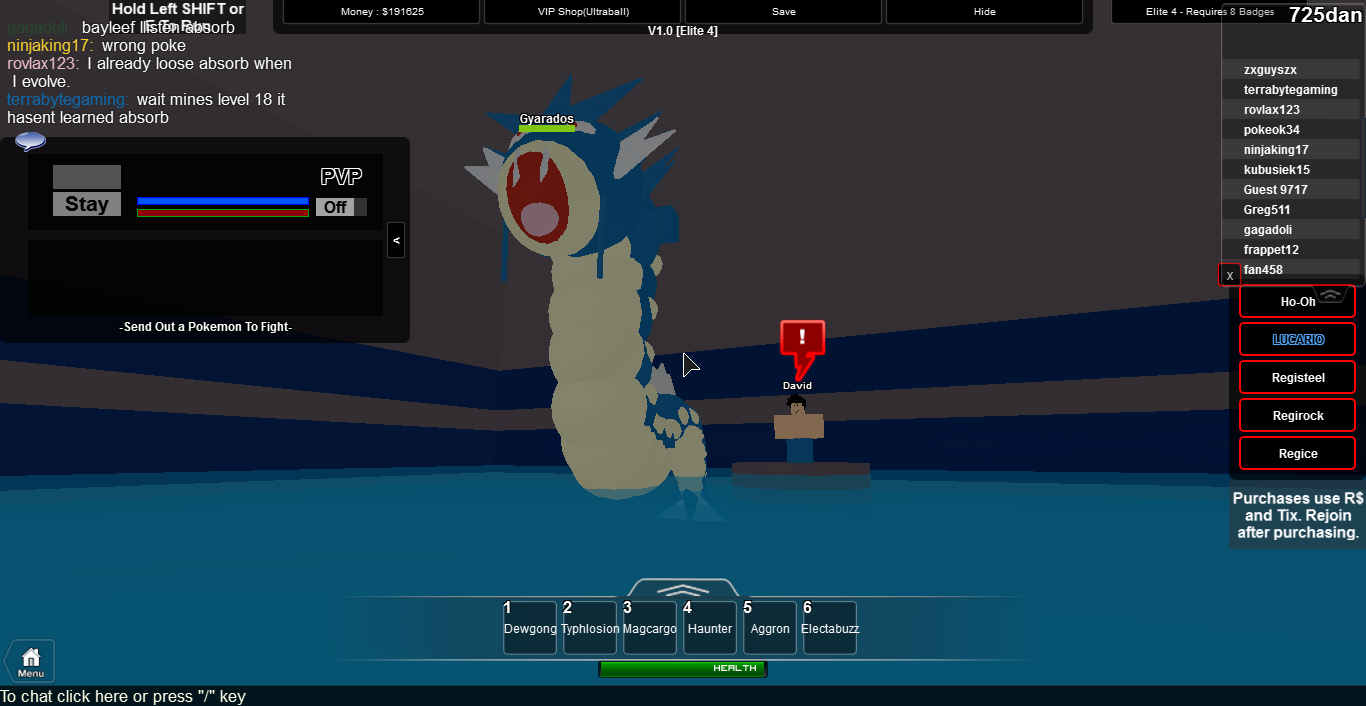 Gyarados Pokemon Reborn Rpg Wiki Fandom Powered By Wikia - pokemon reborn roblox