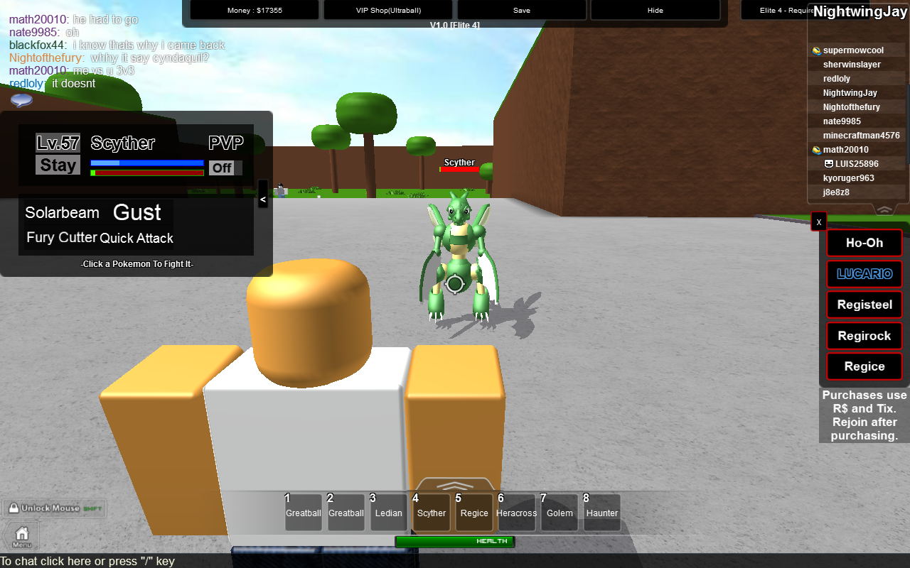 Roblox Pokemon Battle Or Rpg Advanced