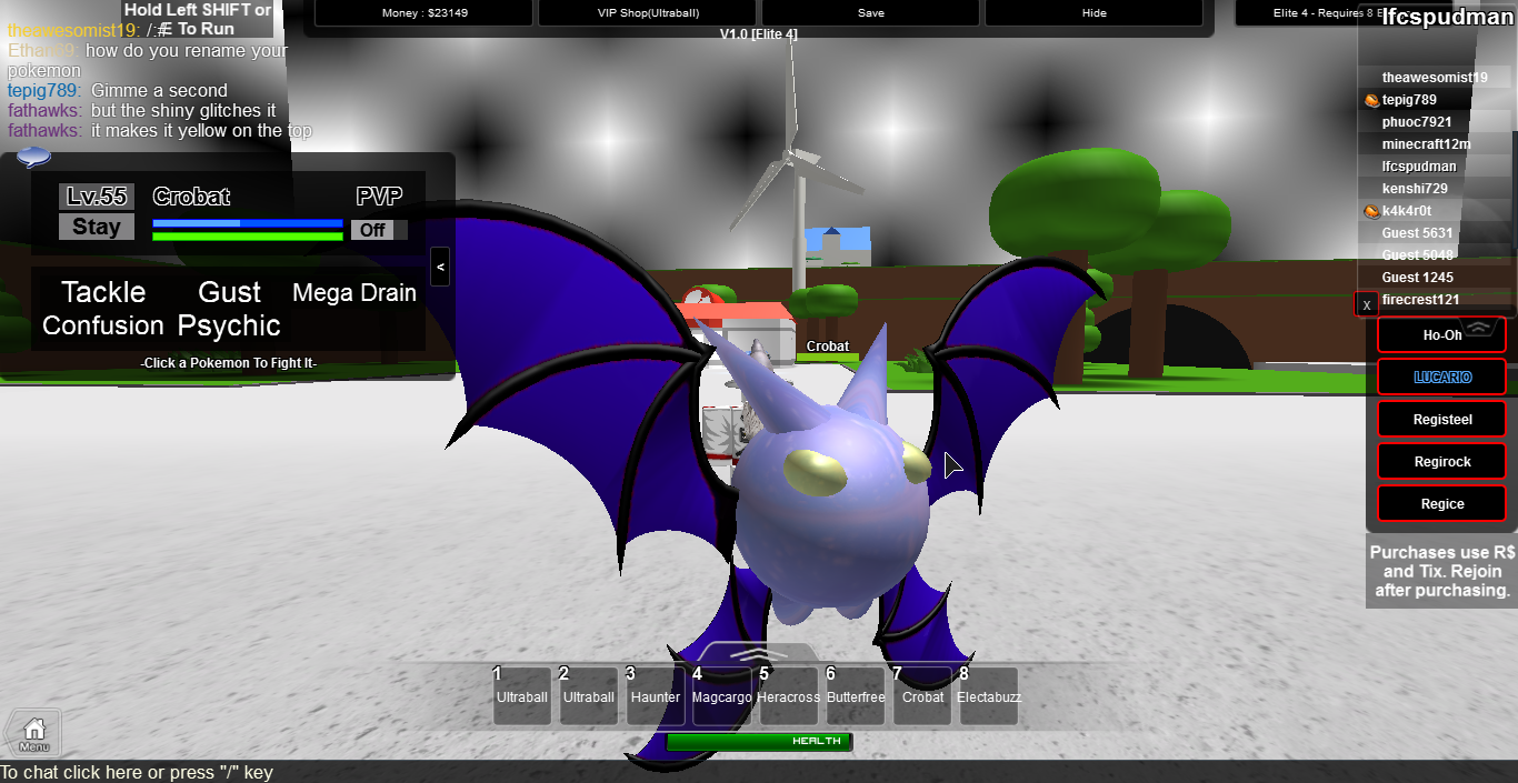 Crobat Pokemon Reborn Rpg Wiki Fandom Powered By Wikia - pokemon reborn roblox