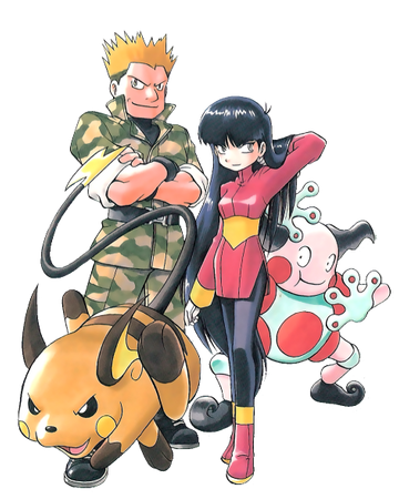Lt Surge Pokemon Special Wikia Fandom - team rocket anime roblox