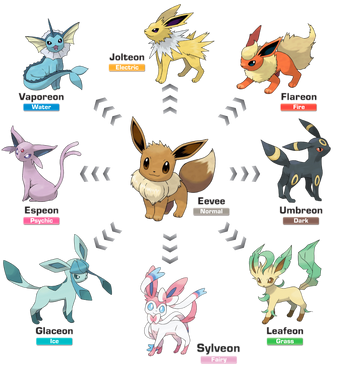 Eeveelution Pokémon Wiki Fandom