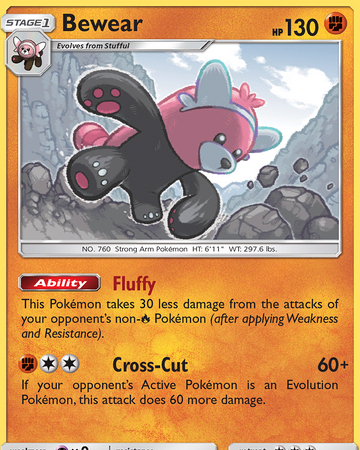 Bewear Crimson Invasion Pokemon Wiki Fandom