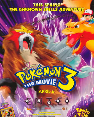 Ms003 Pokémon The Movie 3 The Spell Of The Unown