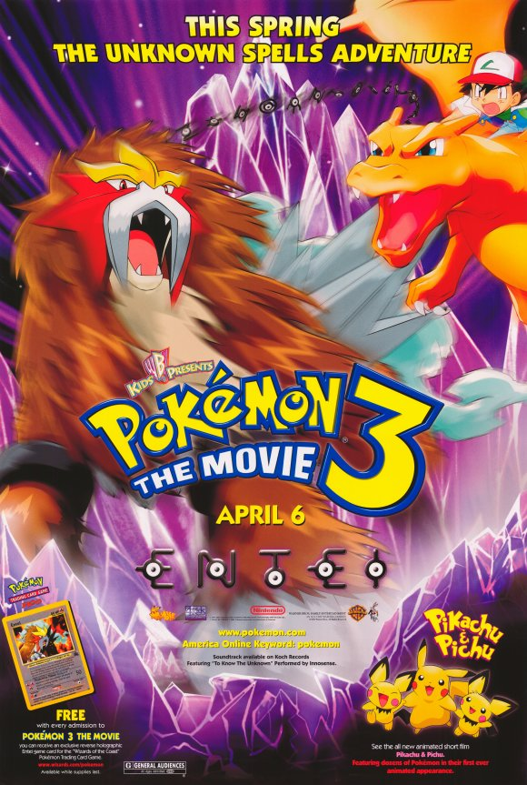 Ms003 Pokémon The Movie 3 The Spell Of The Unown