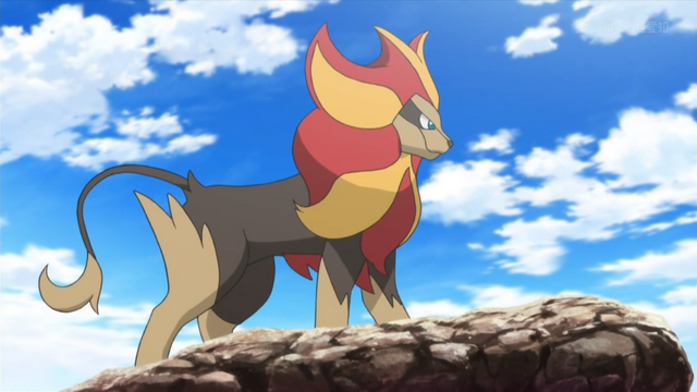 File:Pyroar XY097.png