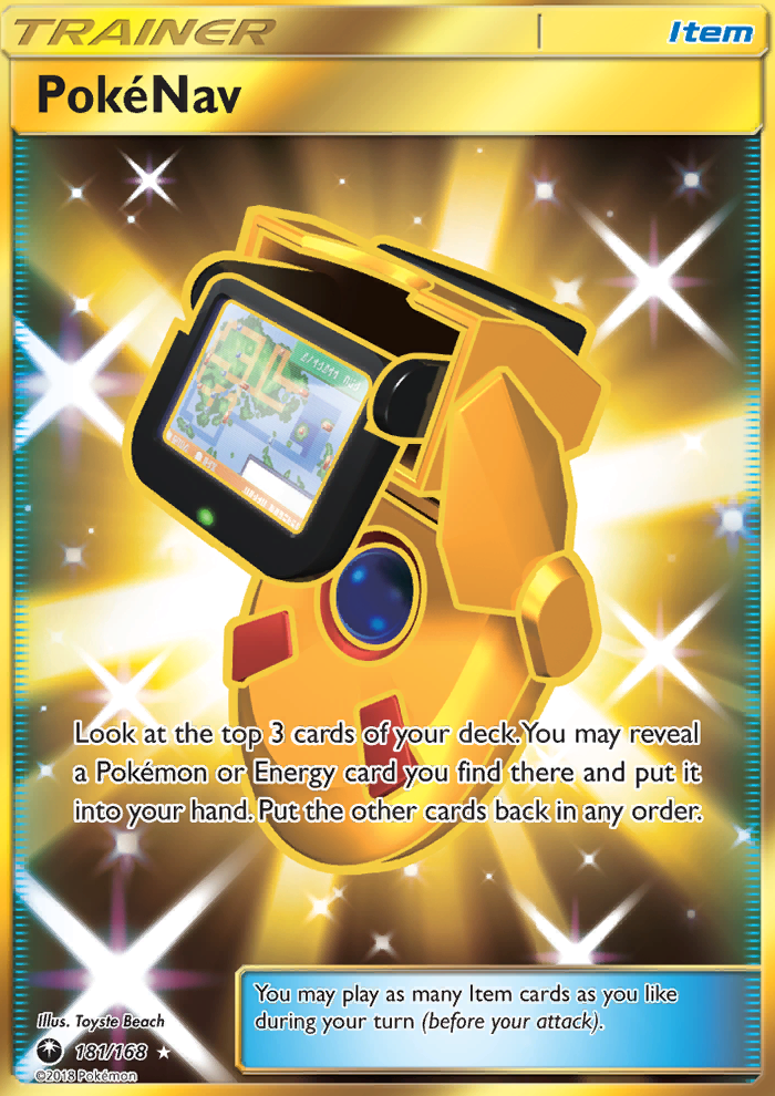 4x Pokemon TCG Celestial Storm PokeNav 140/168 Uncommon Trainer Card 