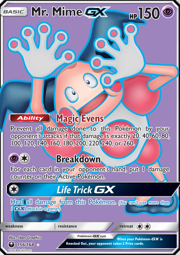 Image - Mr. Mime GX Celestial Storm 156.png | Pokémon Wiki ...