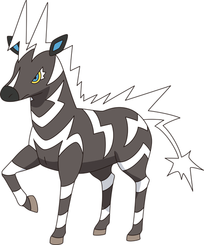 lightning zebra pokemon