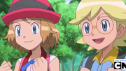 Serena and Clemont