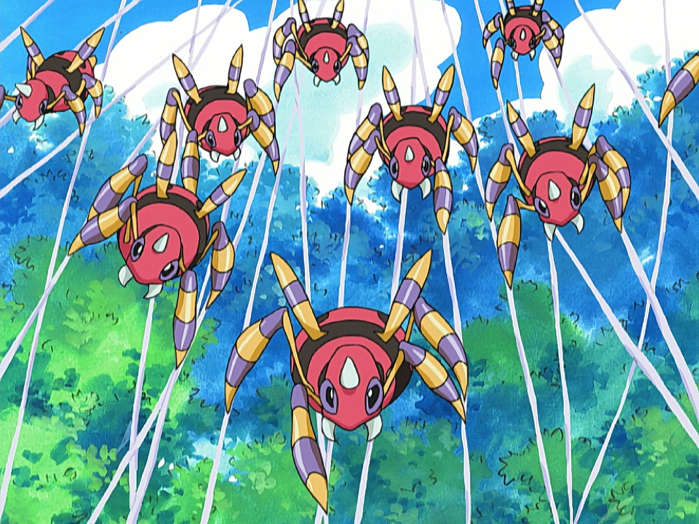 ariados dp001 pokémon wiki
