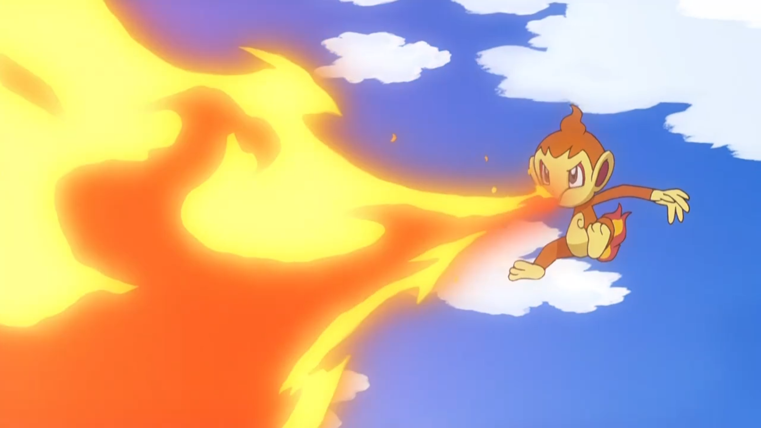 Image Ash Chimchar Flamethrower.png Pokémon Wiki FANDOM powered