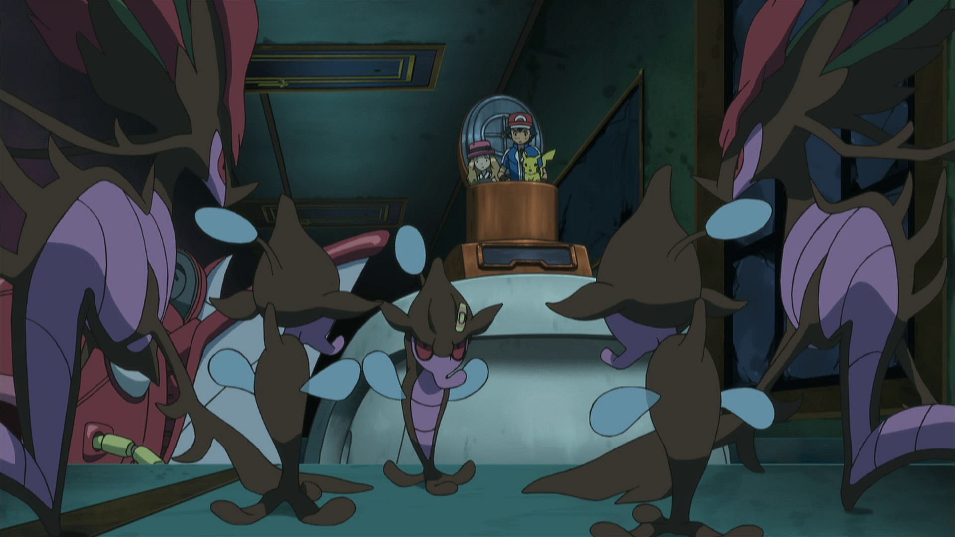 xy052 a stealthy challenge pokémon wiki fandom powered by wikia