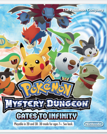 Pokemon Mystery Dungeon Gates To Infinity Pokemon Wiki