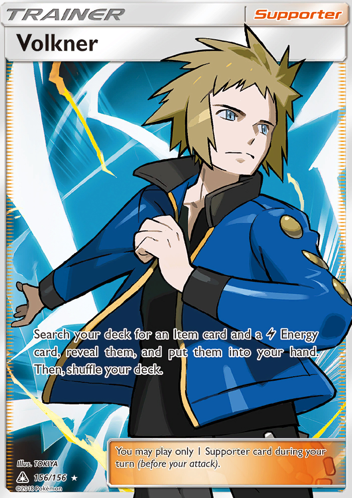 Volkner (Ultra Prism) | Pokémon Wiki | FANDOM powered by Wikia
Volkner Pokemon