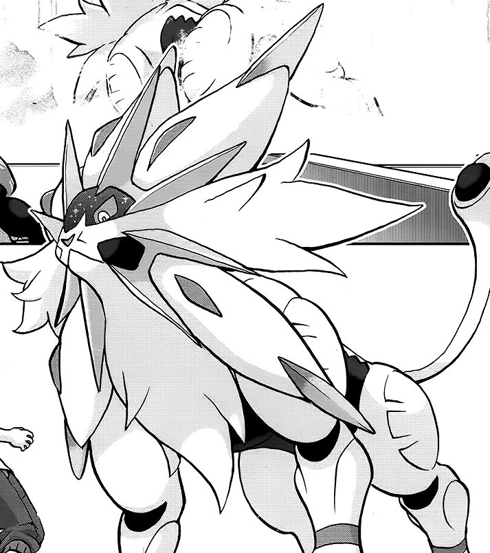Pokemon Solgaleo Drawing