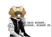 Justin Bibarel singing Bidoof.