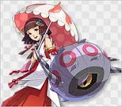 Okuni and Whirlipede