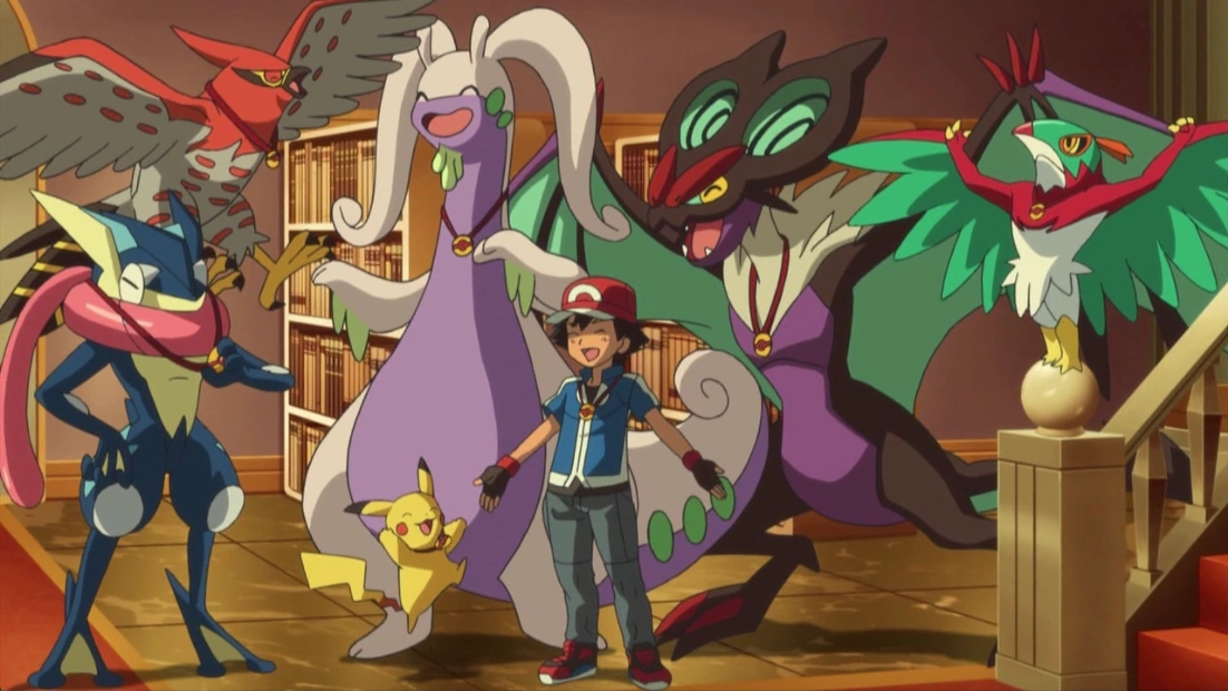 Ash All Pokemon In Kalos Region