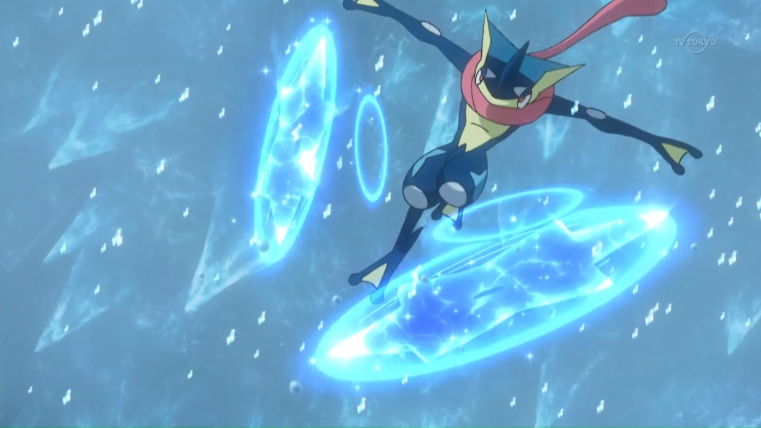 Water Shuriken Pokemon Xyz Ash Greninja