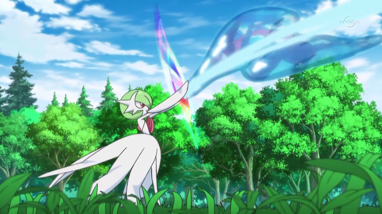 Image - Mega Gardevoir blocking Greninja attack.png | PokéFanon