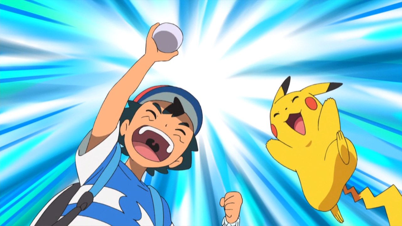 Image - Ash catches a Pokémon SM.png | PokéFanon | FANDOM powered by Wikia