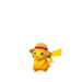 Pikachu straw hat shiny