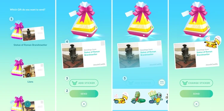 Gifts Pok mon GO Wiki Fandom