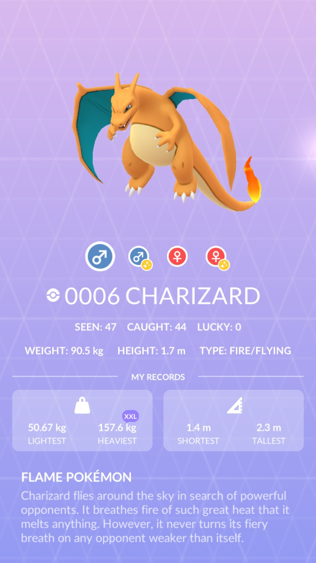 Image - Charizard Pokedex.png | Pokemon Go Wiki | FANDOM powered by Wikia