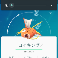 第1回 ポケモンgo コイキング釣り大会 重さ 高さ Pokemongo Wikia Fandom