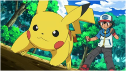 Ash and Pikachu