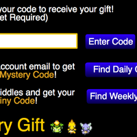 Mystery Gift Pokemon Tower Defense Wiki Fandom - mystery gift codes roblox 2018 may