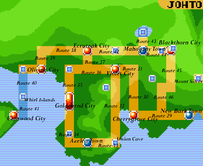 Image - Johtomap.png | Pokemon Tower Defense Two Wiki | FANDOM powered by Wikia
