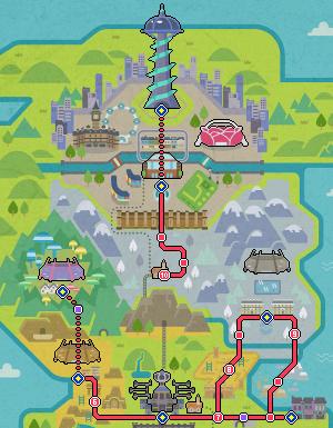 Map Galar PóÅnocna