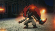 Zoroark vs Legendary beasts