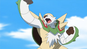 Chesnaught de Chapman no anime XY