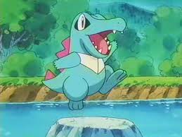 Totodile bailando