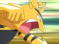 Electabuzz atacando