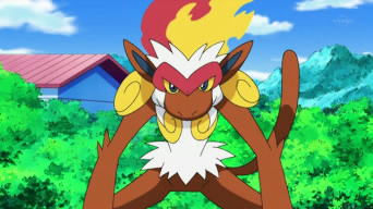 Infernape de ash