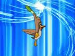 Farfetch'd usando tajo aéreo