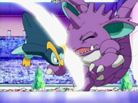 Prinplup vs. Nidoking