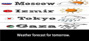 Weather forecast