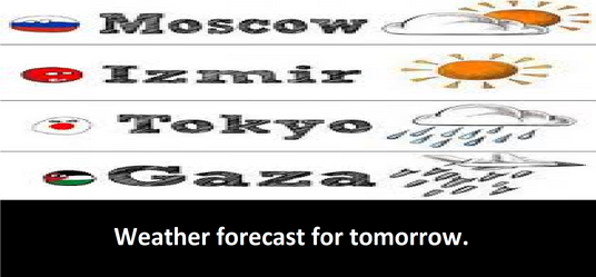 Weather forecast