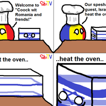 Romania Under Magnifier Polandball