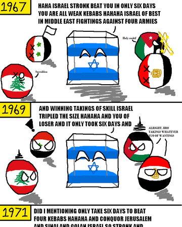 Polandball 1 Palestine Trolled Israel Worldball