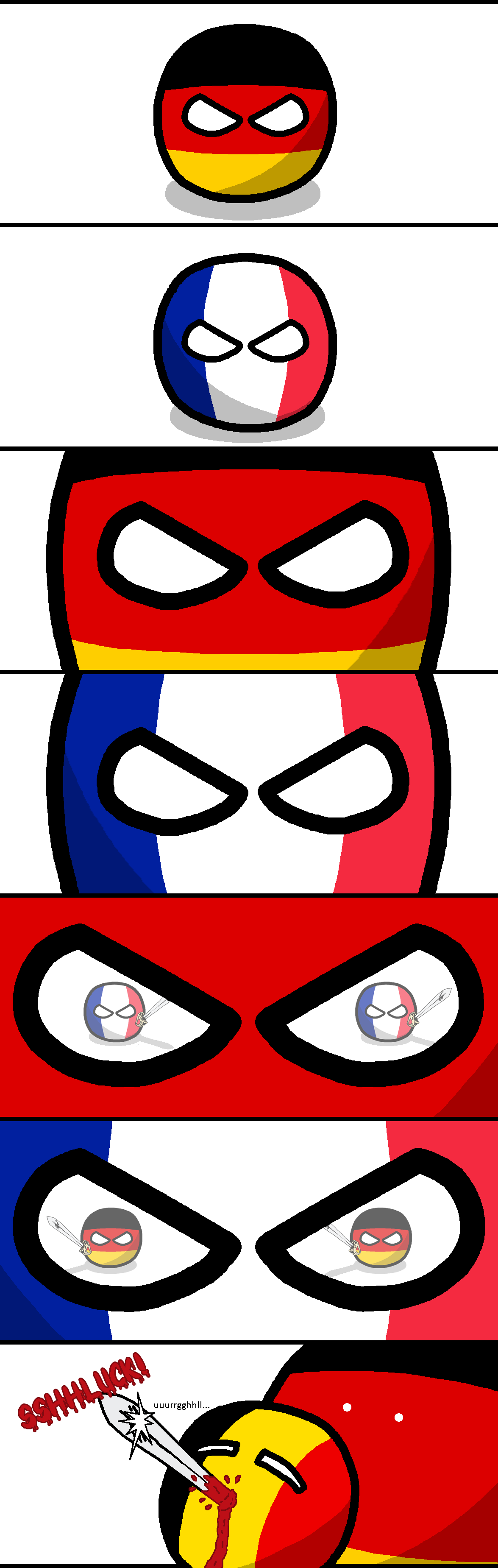 Image - France vs Germany.png | Polandball Wiki | FANDOM ...