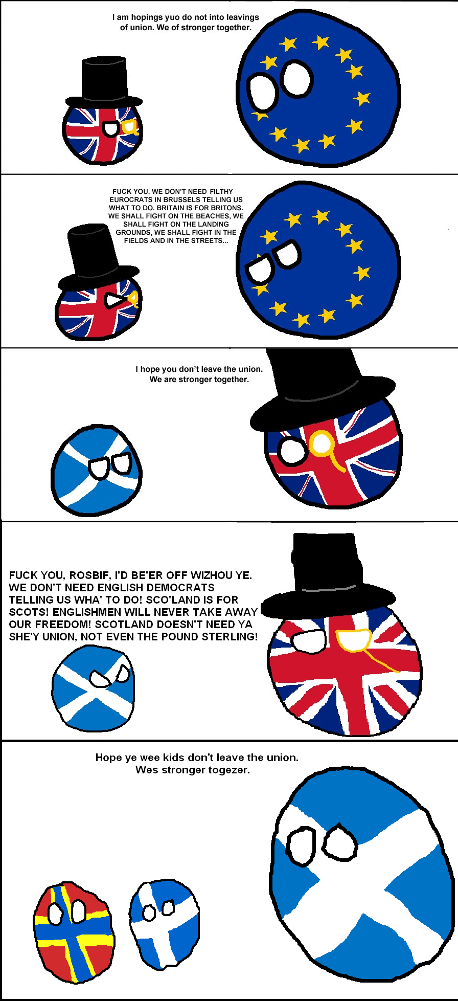 British American Relations Polandball