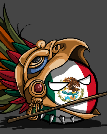 Lustiges Neigendes Geeky Mexiko Countryball Keramik Ornament