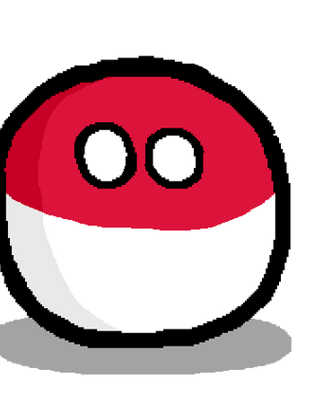 Polandball First Attempt By Sevgart On Deviantart